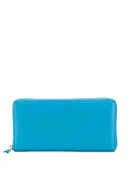 Comme Des Garçons Wallet: Голубой кошелёк 