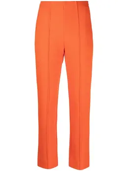 Sportmax: Оранжевые брюки 