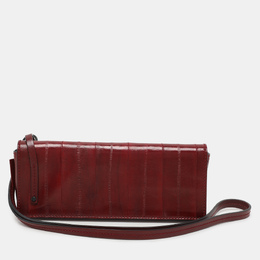 Gucci: Бордовый клатч 