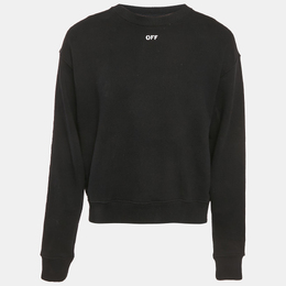 Off-White: Чёрный свитшот  Diag