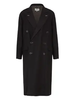 Maison Margiela: Чёрное пальто 