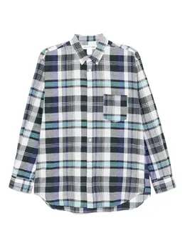 Comme Des Garçons Shirt: Синяя рубашка 