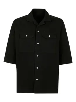 Rick Owens DRKSHDW: Чёрная рубашка 