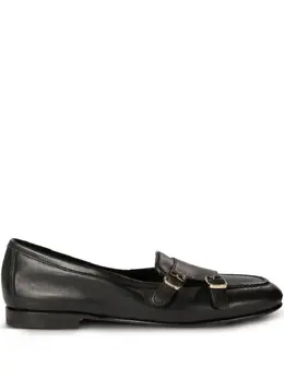 Santoni: Чёрные лоферы 