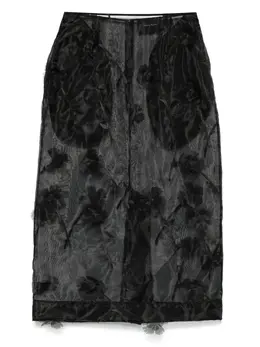 Simone Rocha: Чёрная юбка 