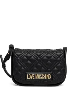 Love Moschino: Чёрная сумка через плечо 