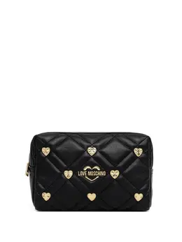 Love Moschino: Чёрный клатч 
