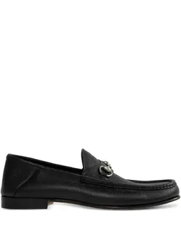 Gucci: Чёрные туфли  Horsebit
