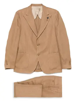 Lardini: Коричневый костюм 