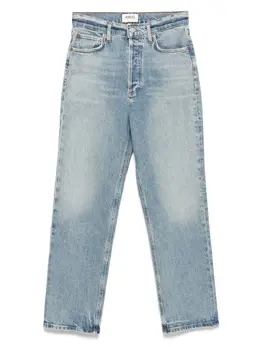 AGOLDE: Голубые джинсы  Pinch Waist