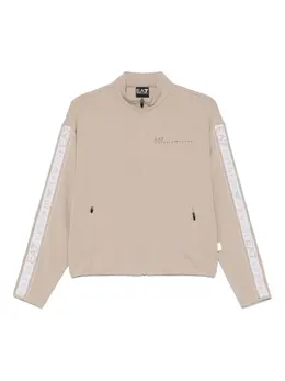 Ea7 Emporio Armani: Бежевый свитшот 