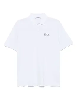 Ea7 Emporio Armani: Поло с принтом 