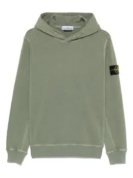 Stone Island: Зелёная толстовка  Compass