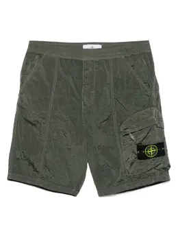 Stone Island: Зелёные шорты 