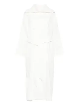 Issey Miyake: Белое пальто 