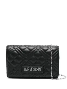 Love Moschino: Чёрная сумка через плечо 