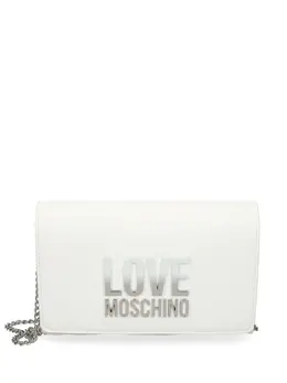 Love Moschino: Белая сумка через плечо 