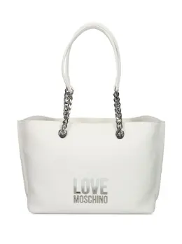 Love Moschino: Белая сумка 