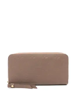 Louis Vuitton Pre-Owned: Бежевый кошелёк 