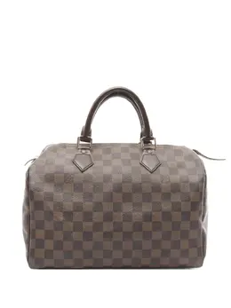 Louis Vuitton Pre-Owned: Коричневая сумка-шоппер 