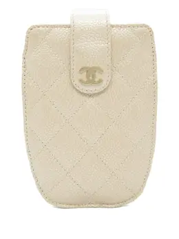 CHANEL Pre-Owned: Светлый картхолдер 