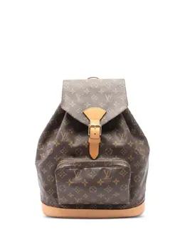 Louis Vuitton Pre-Owned: Коричневый рюкзак 