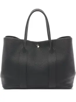 Hermès Pre-Owned: Чёрная сумка-шоппер 