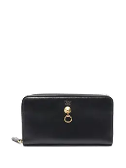 Fendi Pre-Owned: Чёрный кошелёк 