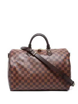 Louis Vuitton Pre-Owned: Коричневая сумка-шоппер 
