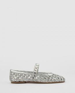 Casadei: Серебристые туфли 