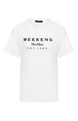 Weekend Max Mara: Хлопковая футболка 