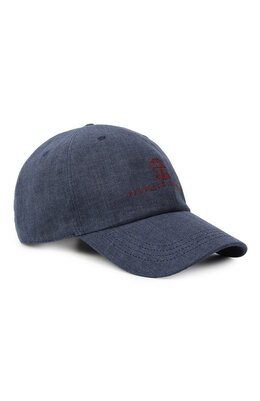 Brunello Cucinelli: Синяя кепка 