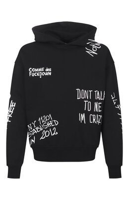 Comme des Fuckdown: Хлопковая толстовка 