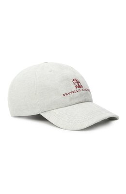 Brunello Cucinelli: Серая кепка 
