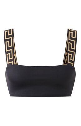 Versace: Чёрный топ 