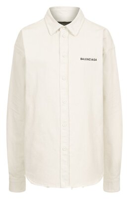Balenciaga: Джинсовая рубашка 