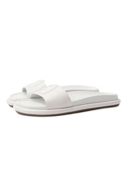 Santoni: Белые шлёпанцы 