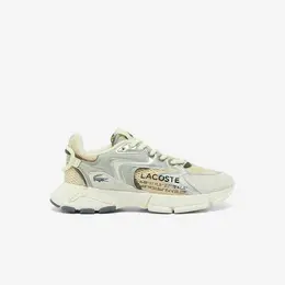 LACOSTE: Серые кроссовки 