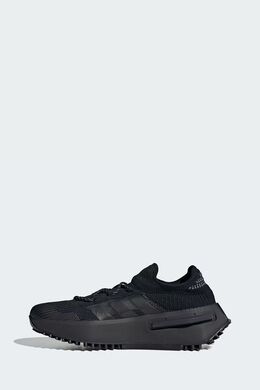 Adidas: Чёрные кроссовки 