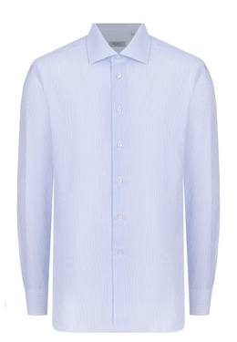 CORNELIANI: Синяя рубашка 