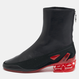 Raf Simons: Чёрные ботинки 