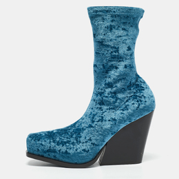Stella McCartney: Голубые ботинки 