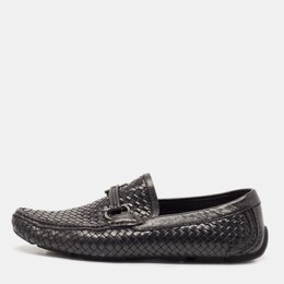 Salvatore Ferragamo: Чёрные туфли  Gancio