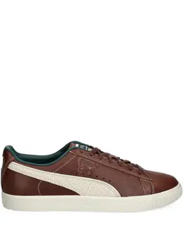 PUMA: Коричневые кроссовки  Clyde