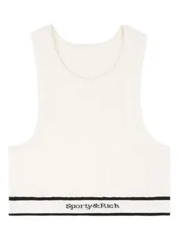 Sporty & Rich: Белый бюстгальтер 