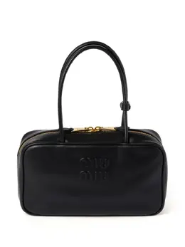 Miu Miu: Чёрная сумка на руку 