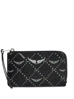 Zadig&Voltaire: Чёрный картхолдер  Monogram