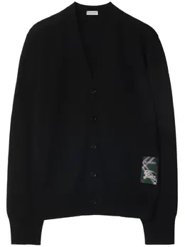 Burberry: Кардиган из шерсти 