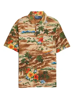 Polo Ralph Lauren: Поло с принтом 