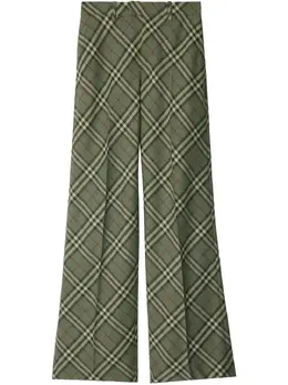 Burberry: Брюки из шерсти 